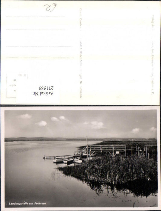 271585, Landing stage/landing place at Federsee, section near Biberach