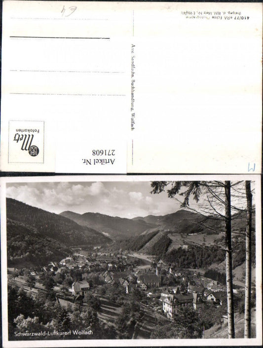 271608, Black Forest Wolfach Total mountain scenery