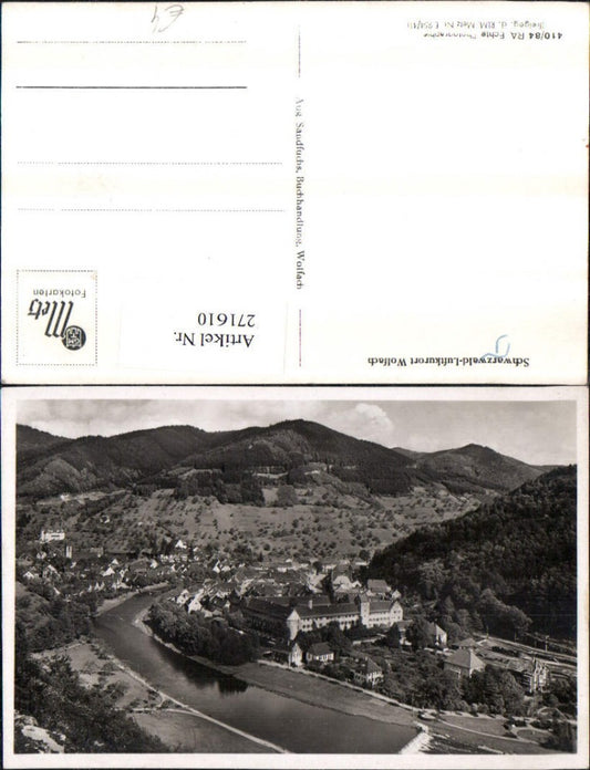 271610, Wolfach in the Black Forest Total mountain scenery