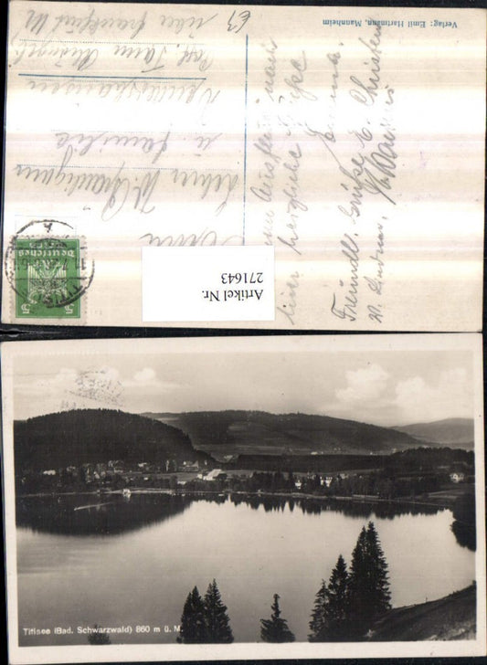 271643, Titisee in the Black Forest, Total