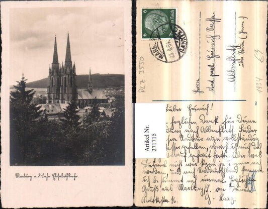 271715,Marburg an d. Lahn Elisabethkirche Kirche