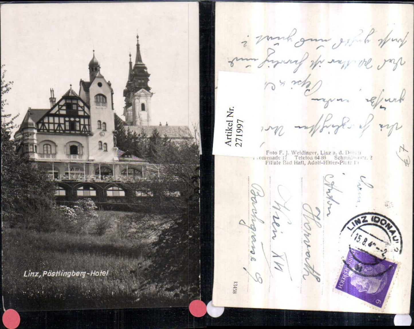 271997,Linz an d. Donau Pöstlingberg Hotel Kirchentürme