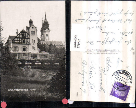 271997,Linz an d. Donau Pöstlingberg Hotel Kirchentürme