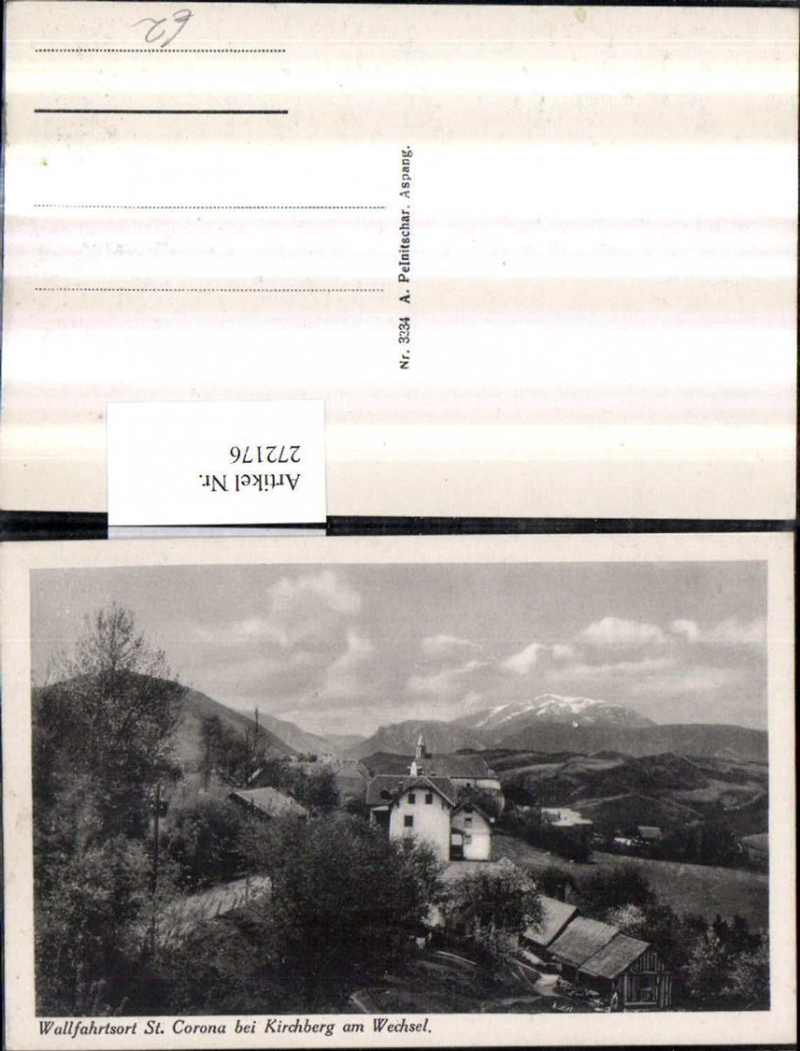 272176,St. Corona am Wechsel Teilansicht b. Kirchberg