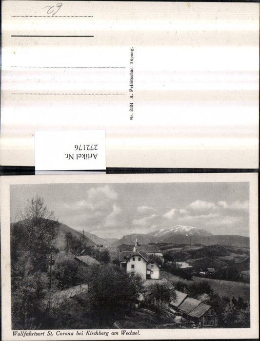 272176,St. Corona am Wechsel Teilansicht b. Kirchberg