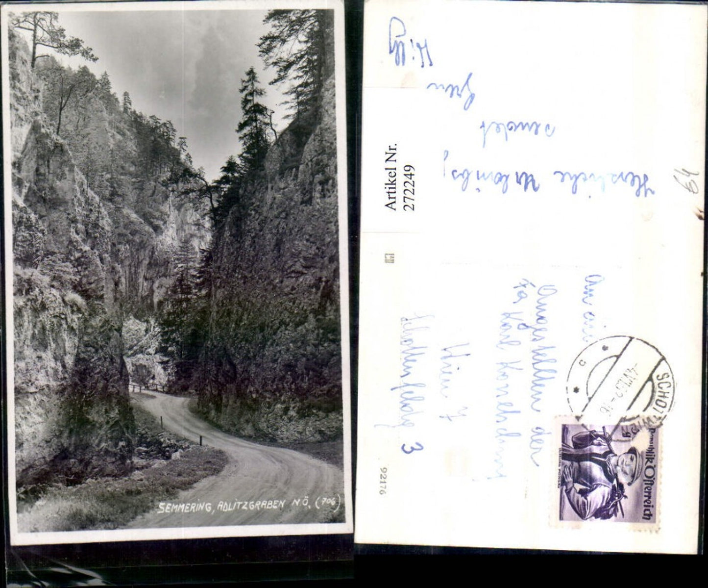 272249,Semmering Adlitzgraben Partie