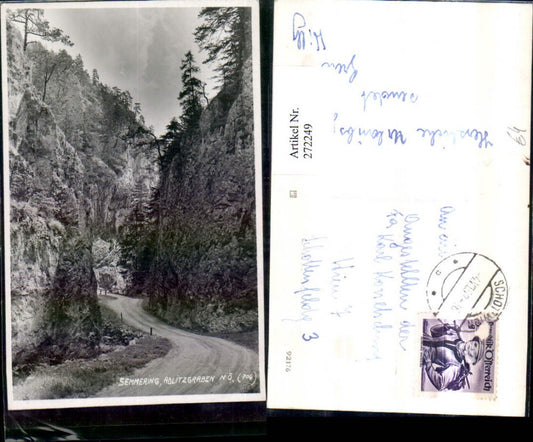 272249,Semmering Adlitzgraben Partie
