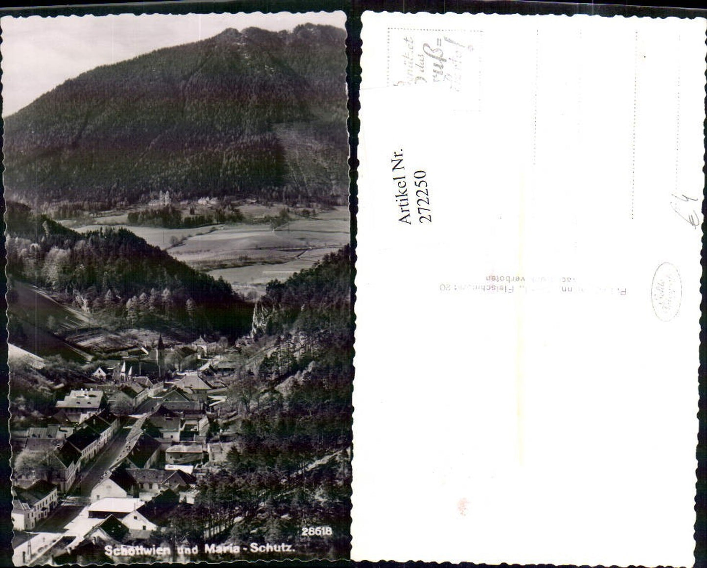 272250,Schottwien u. Maria Schutz Totale