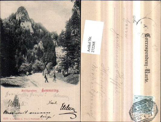 272268,Semmering Adlitzgraben Partie