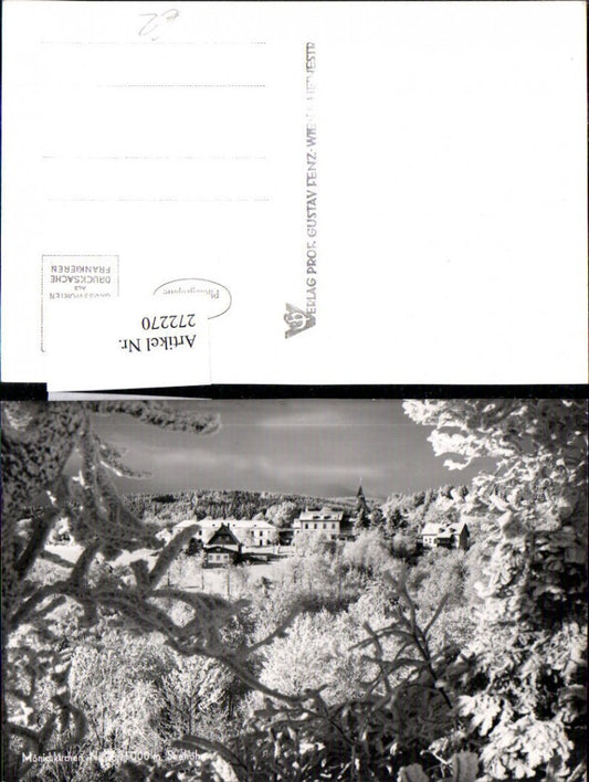272270,Blick auf Mönichkirchen Teilansicht Winterbild