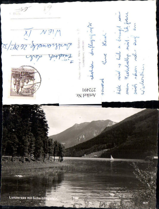 272491,Lunzersee See b. Lunz m. Scheiblingstein