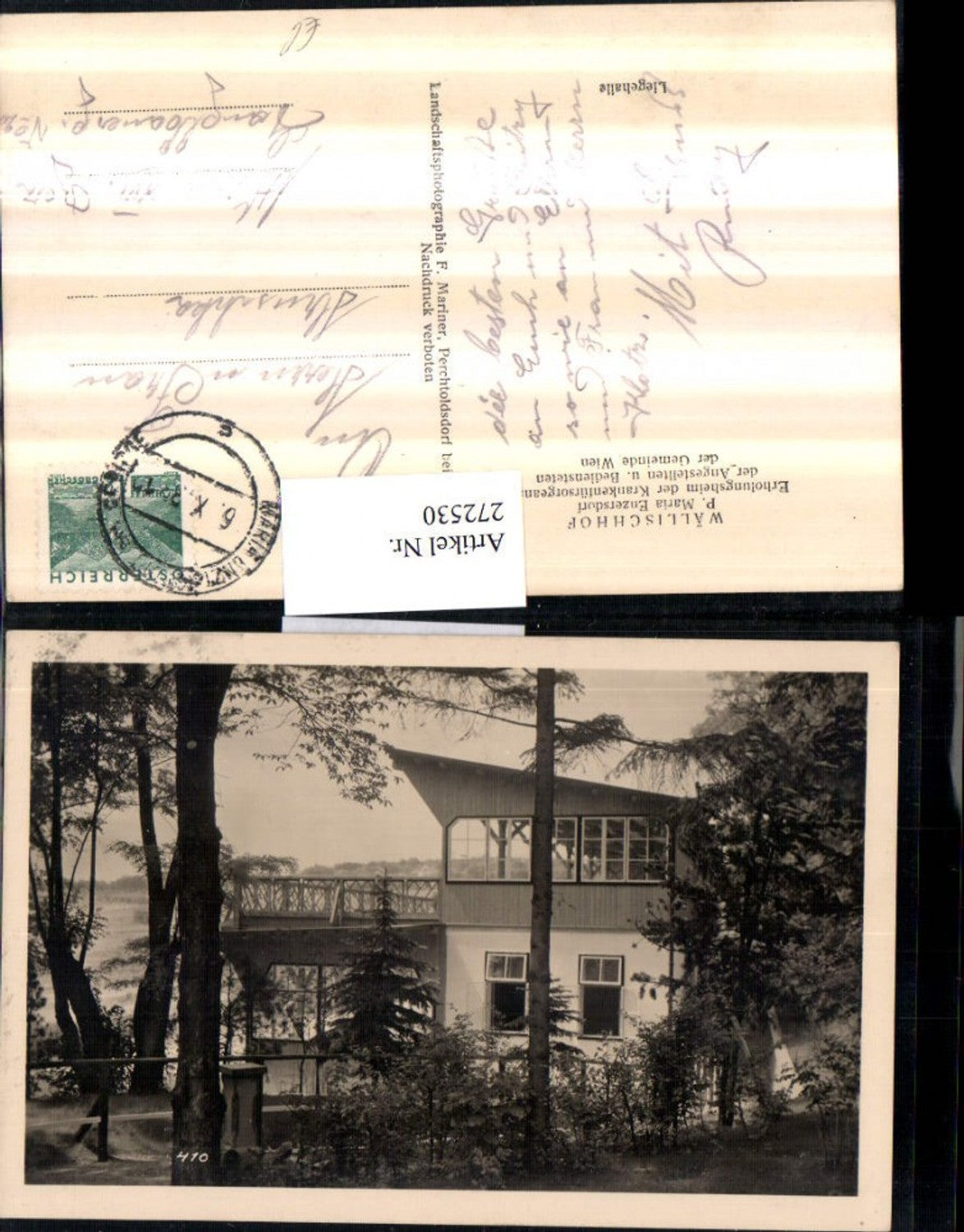 272530,Wällischhof b. Maria Enzersdorf Erholungsheim