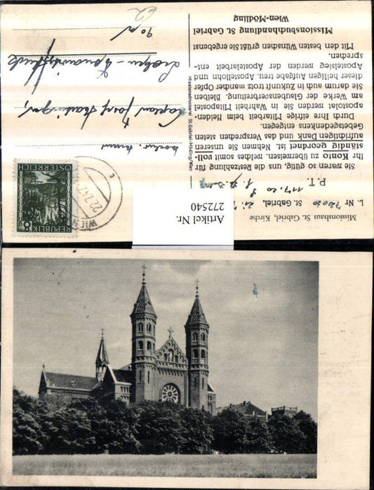 272540,Missionshaus St. Gabriel Kirche