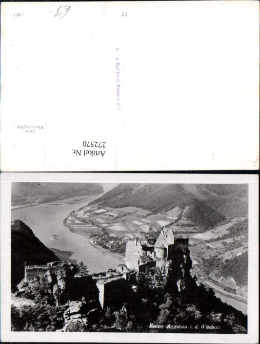 272570,Ruine Aggstein in d. Wachau