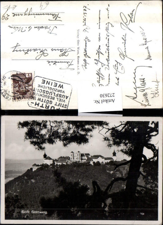 272630,Stift Göttweig b. Furth