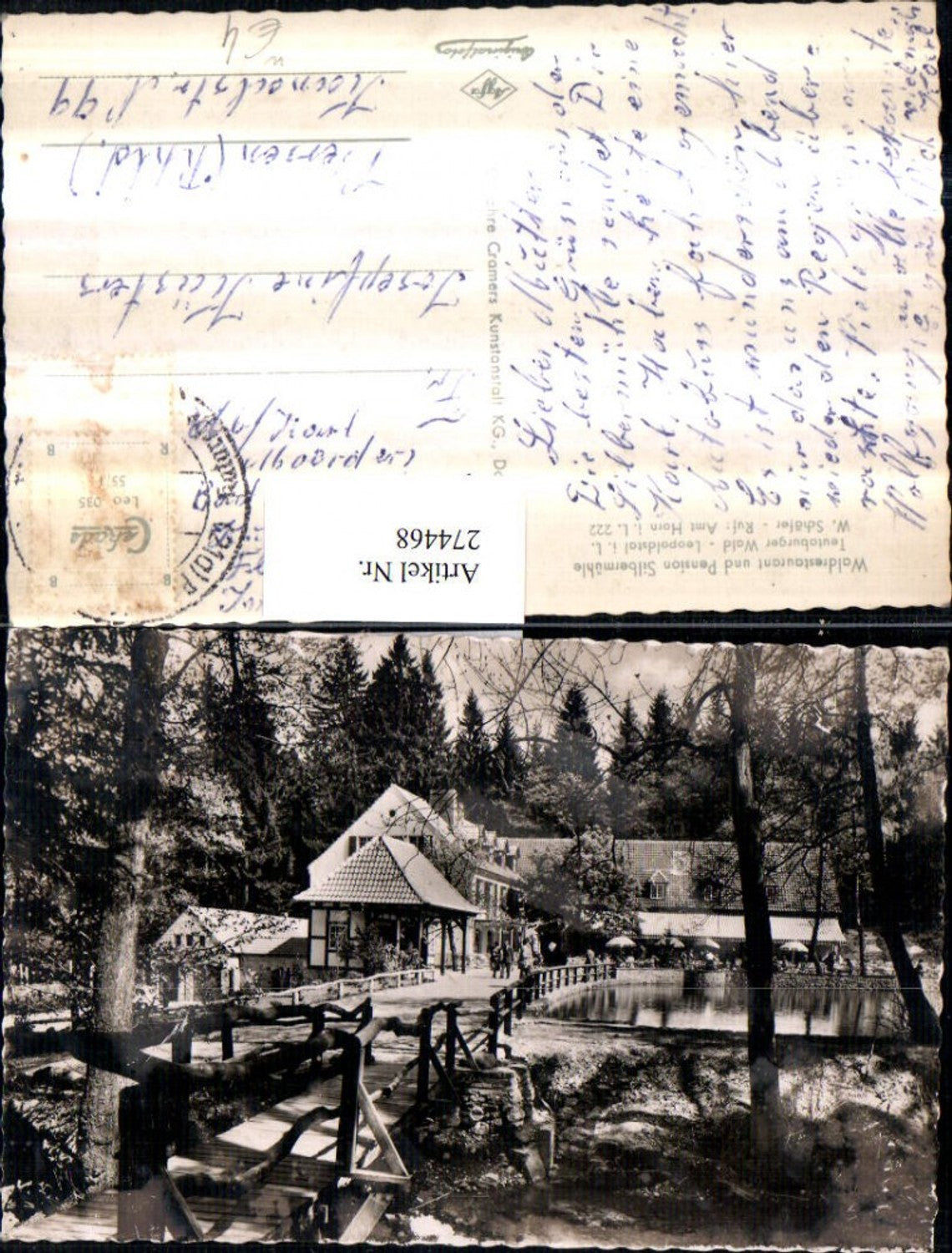 274468,Teutoburger Wald Leopolstal Waldrestaurant u. Pension Silbermühle