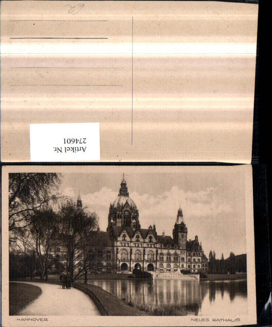 274601,Hannover Rathaus Gebäude