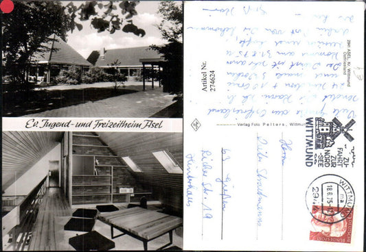 274624,Asel Ostfriesland Evangelisches Jugend- und Freizeitheim Mehrbildkarte