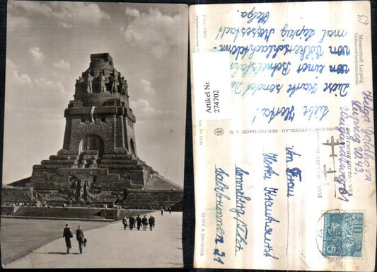 274702,Leipzig Völkerschlachtdenkmal Denkmal