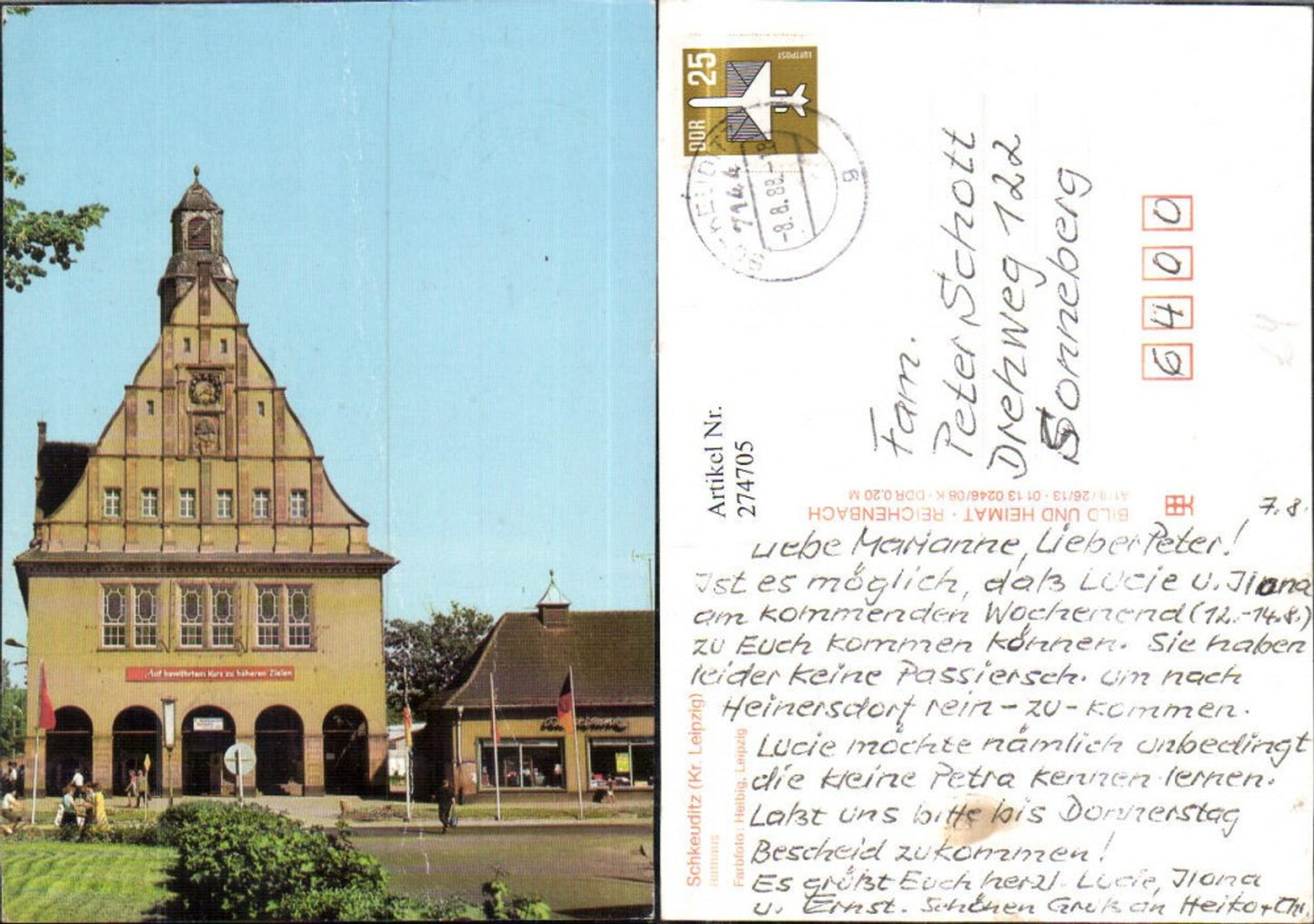 274705,Schkeuditz Rathaus