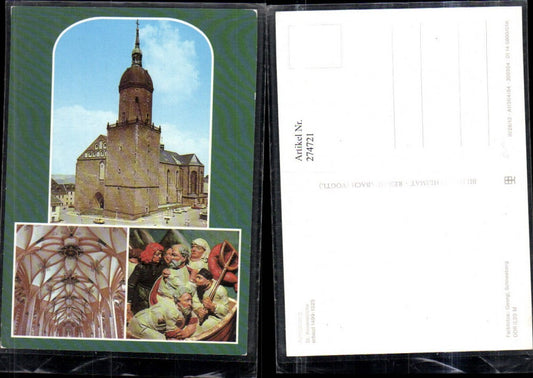 274721,Annaberg St. Annenkirche Kirche Innenansicht Mehrbildkarte