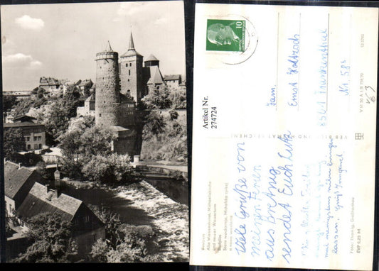 274724,Bautzen Alte Wasserkunst Michaeliskirche Kirche Wasserturm pub VEB