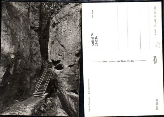 274736,Sächsische Schweiz Schwedenlöcher pub VEB