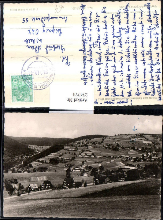 274774,Blick auf Sachsenberg-Georgenthal Totale