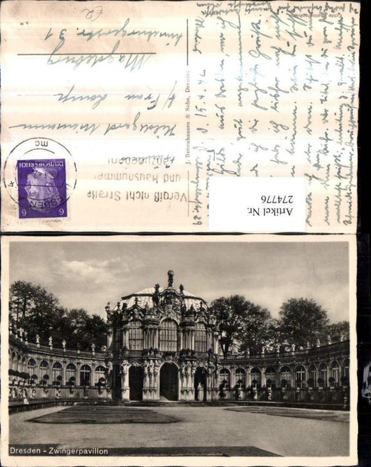 274776,Dresden Zwinger Pavillon