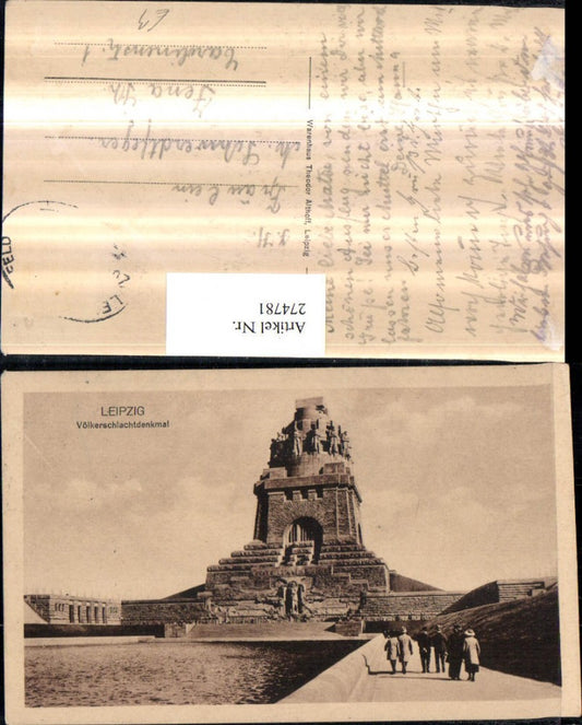 274781,Leipzig Völkerschlachtdenkmal Denkmal