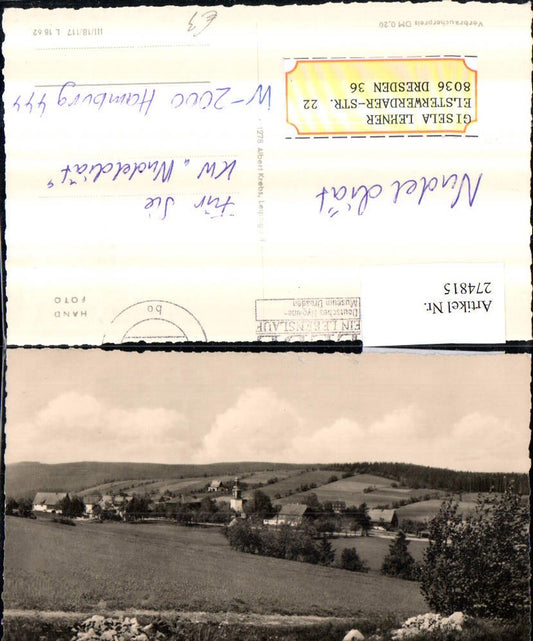 274815,Schellerhau b. Altenberg im Erzgebirge Totale