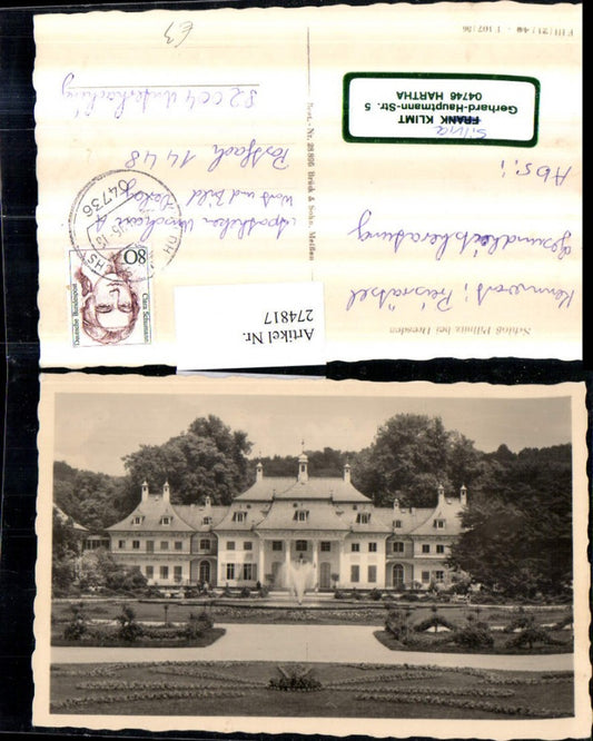 274817,Schloss Pillnitz b. Dresden