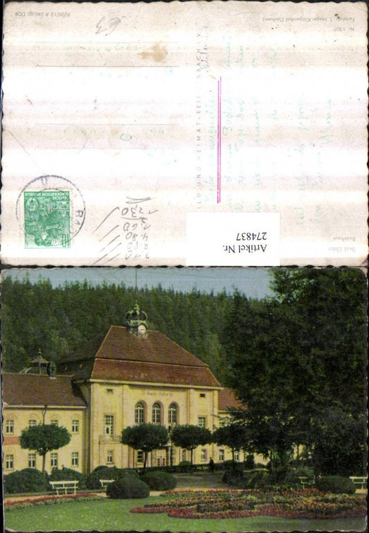 274837,Bad Elster Badehaus Gebäude