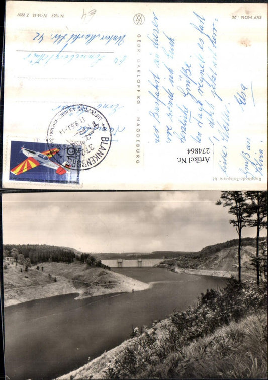 274864,Rappbode Talsperre b. Wendefurt im Harz