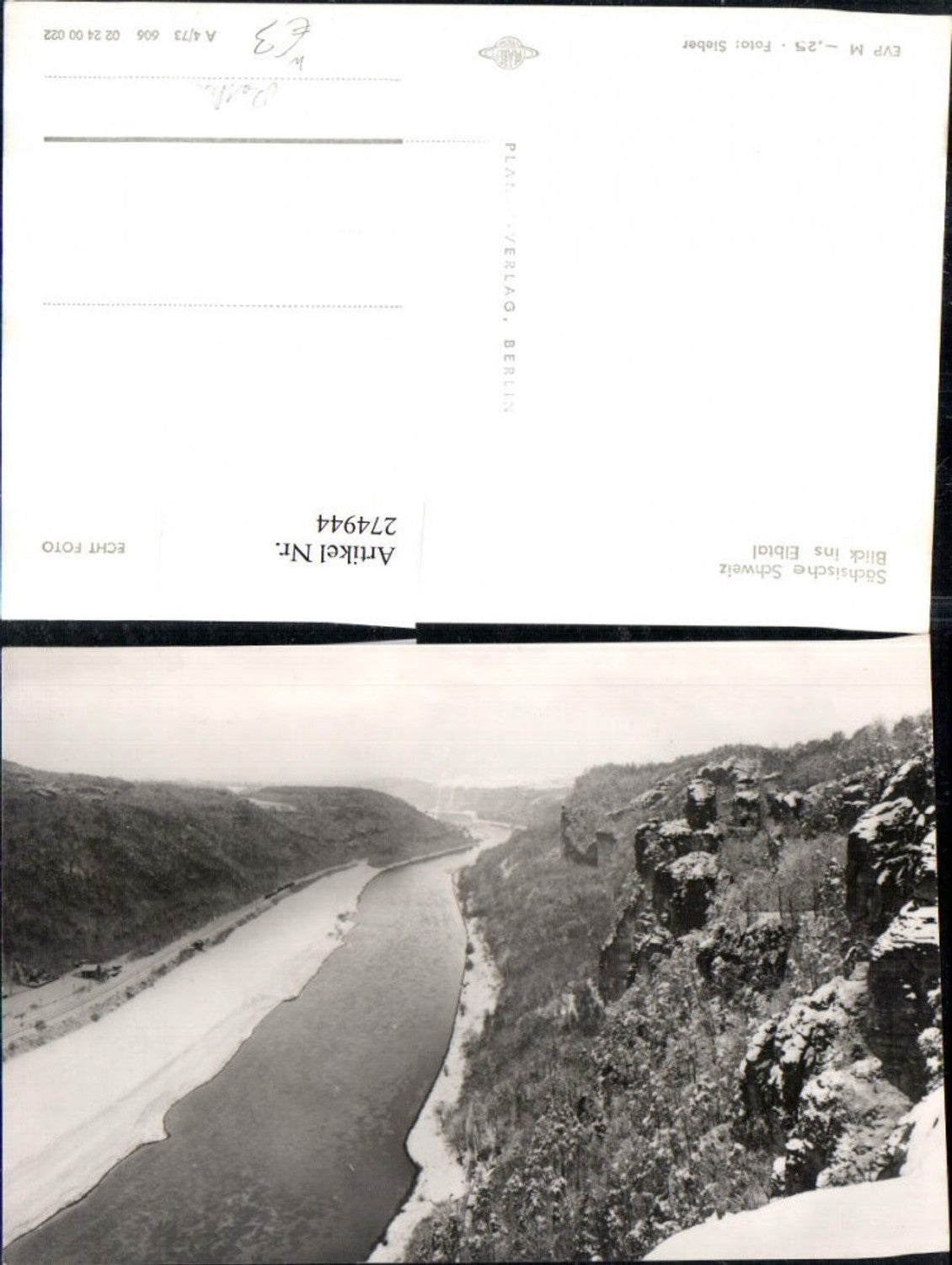 274944,Sächsische Schweiz Blick ins Elbtal b. Rathen