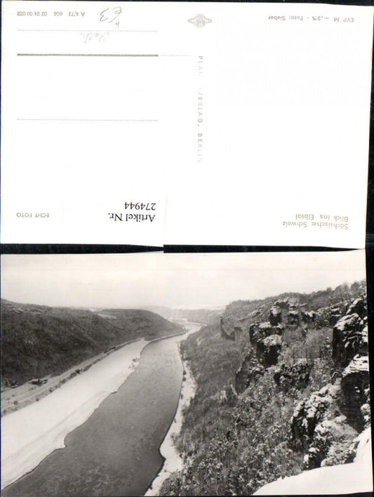 274944,Sächsische Schweiz Blick ins Elbtal b. Rathen