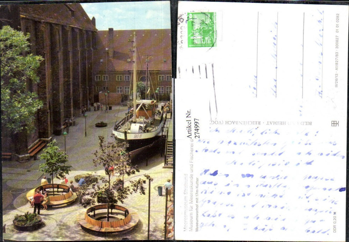 274997,Stralsund Meeresmuseum Museum f. Meereskunde u. Fischerei Schiff