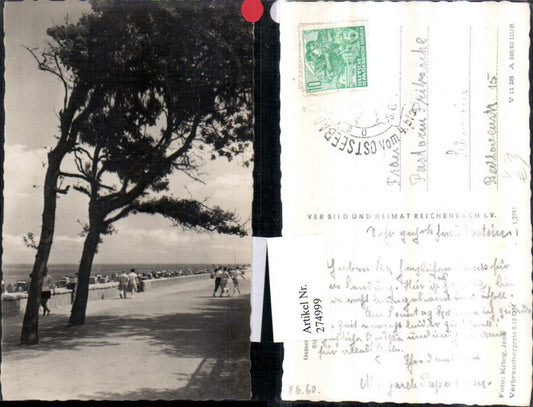 274999,Ostseebad Kühlungsborn Strandpromenade pub VEB 1/2791