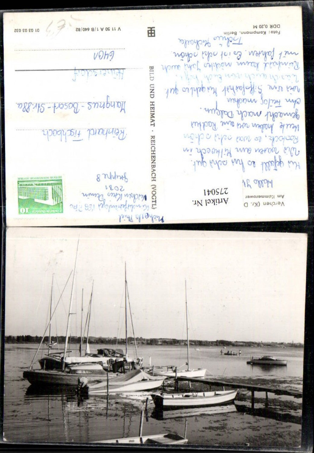 275041,Verchen Am Kummerower See Steg Segelboote Boote