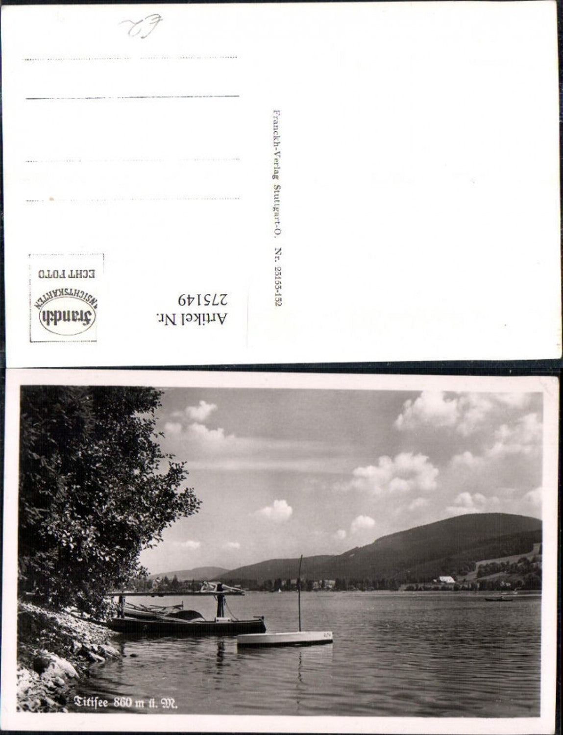 275149,Titisee See Partie Boote
