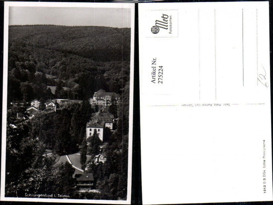 275224,Schlangenbad im Taunus Teilansicht