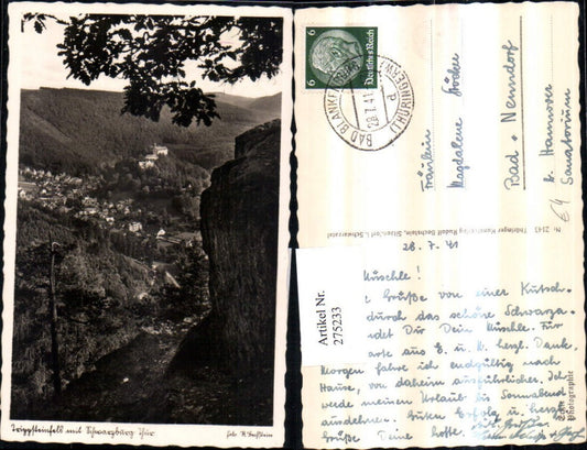 275233,Trippsteinfels with Schwarzburg Total