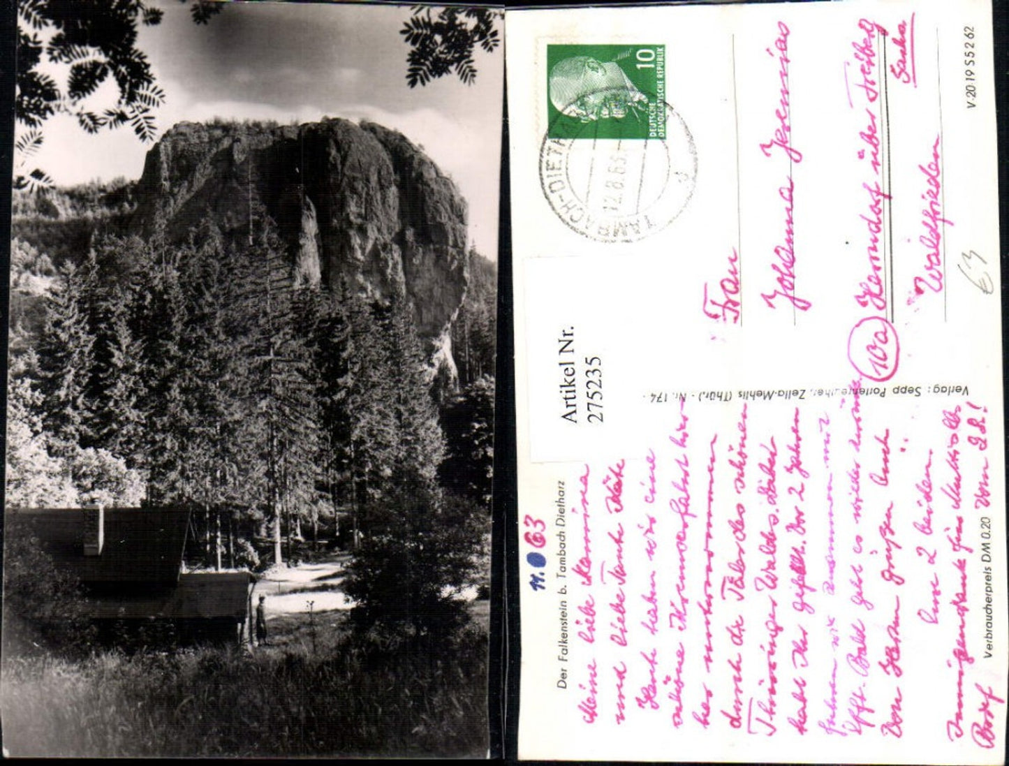 275235, Falkenstein near Tambach-Dietharz Rocks
