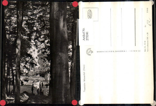 275241, Truetal Waterfall in Thuringia Forest