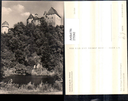 275262, Burgk Castle State Local History Museum pub VEB 10/2778