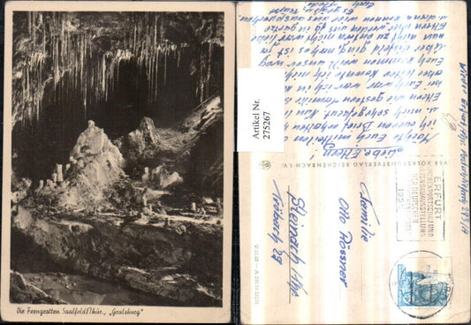 275267, Saalfeld in Thuringia Fairy Grotto Cave Grail Castle