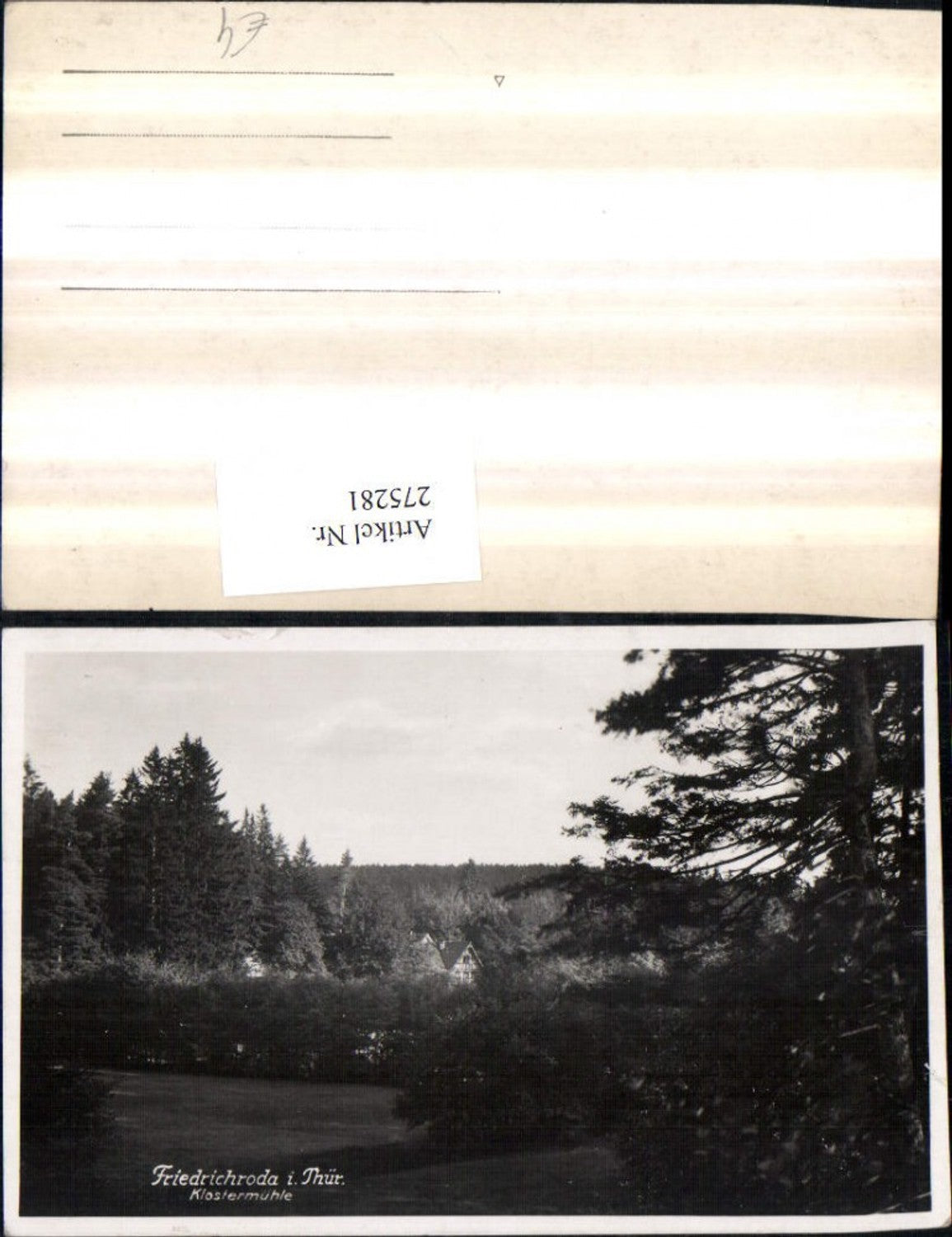 275281, Friedrichroda in Thuringia, Klostermühle
