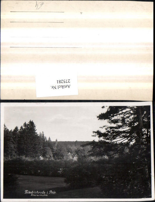 275281, Friedrichroda in Thuringia, Klostermühle