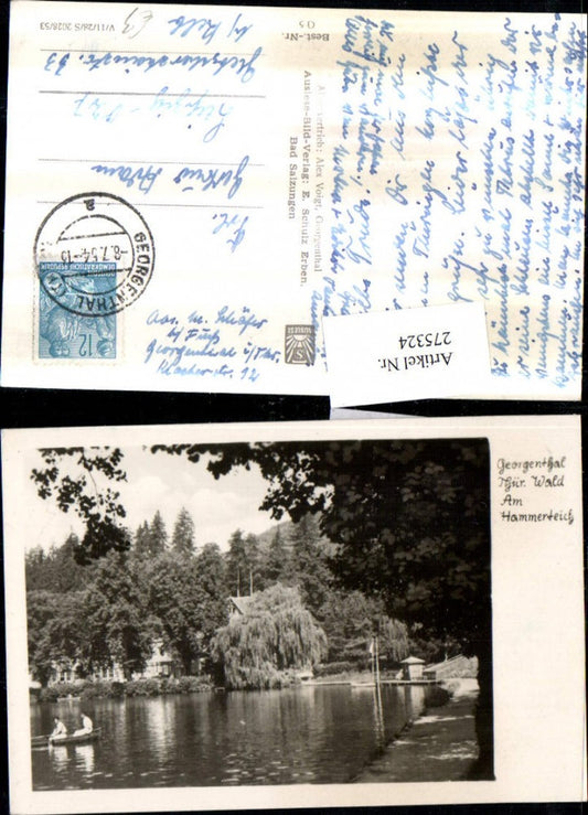 275324, Georgenthal Am Hammerteich Pond Area