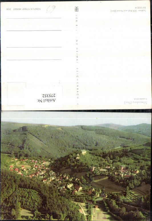 275352, Schwarzburg Totale Trippsteinblick pub VEB